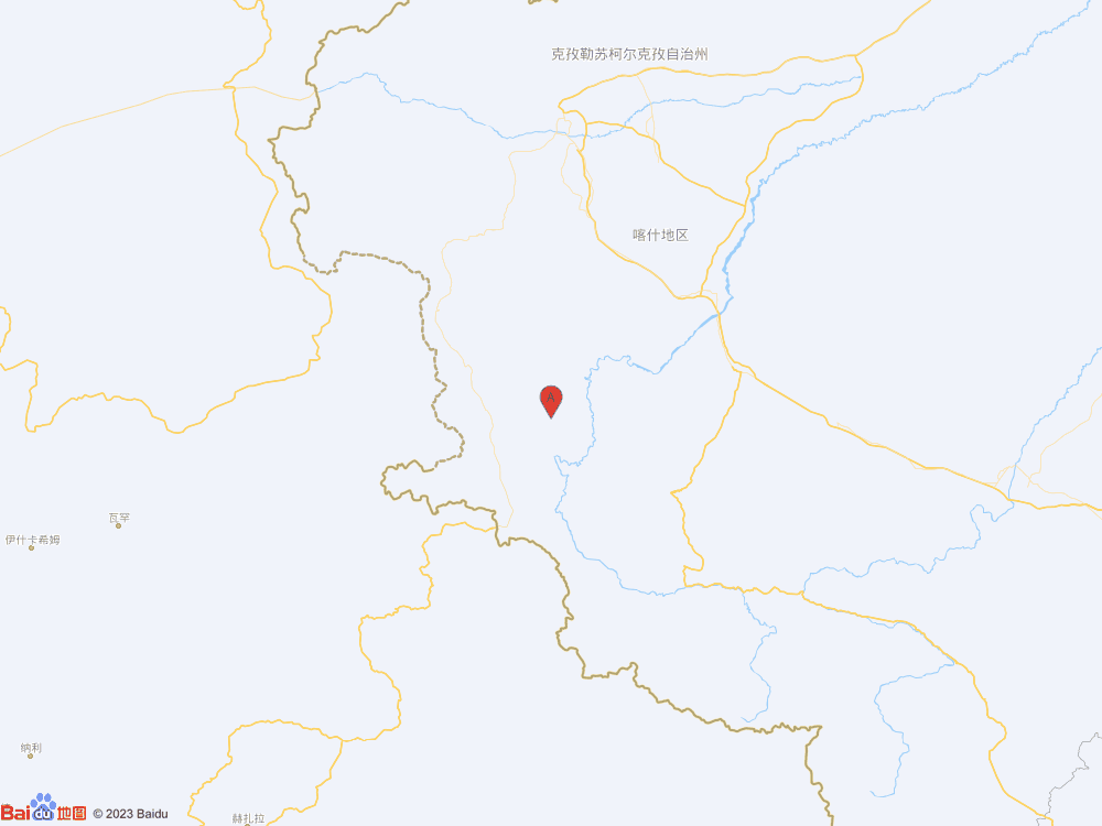 新疆喀什地區(qū)塔什庫(kù)爾干縣（北緯37.61度，東經(jīng)75.89度）發(fā)生3.9級(jí)地震
