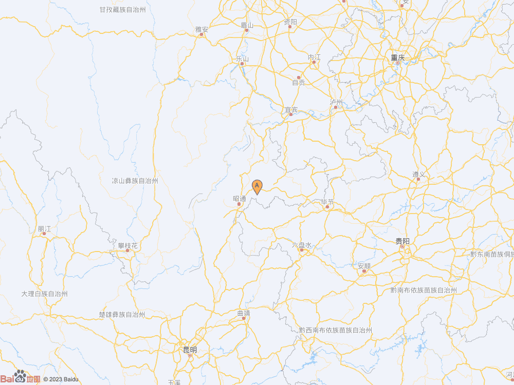 云南昭通市彝良縣（北緯27.53度，東經(jīng)104.04度）發(fā)生3.0級地震