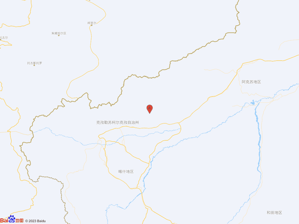 新疆克孜勒蘇州阿圖什市（北緯40.20度，東經(jīng)77.53度）發(fā)生3.8級(jí)地震