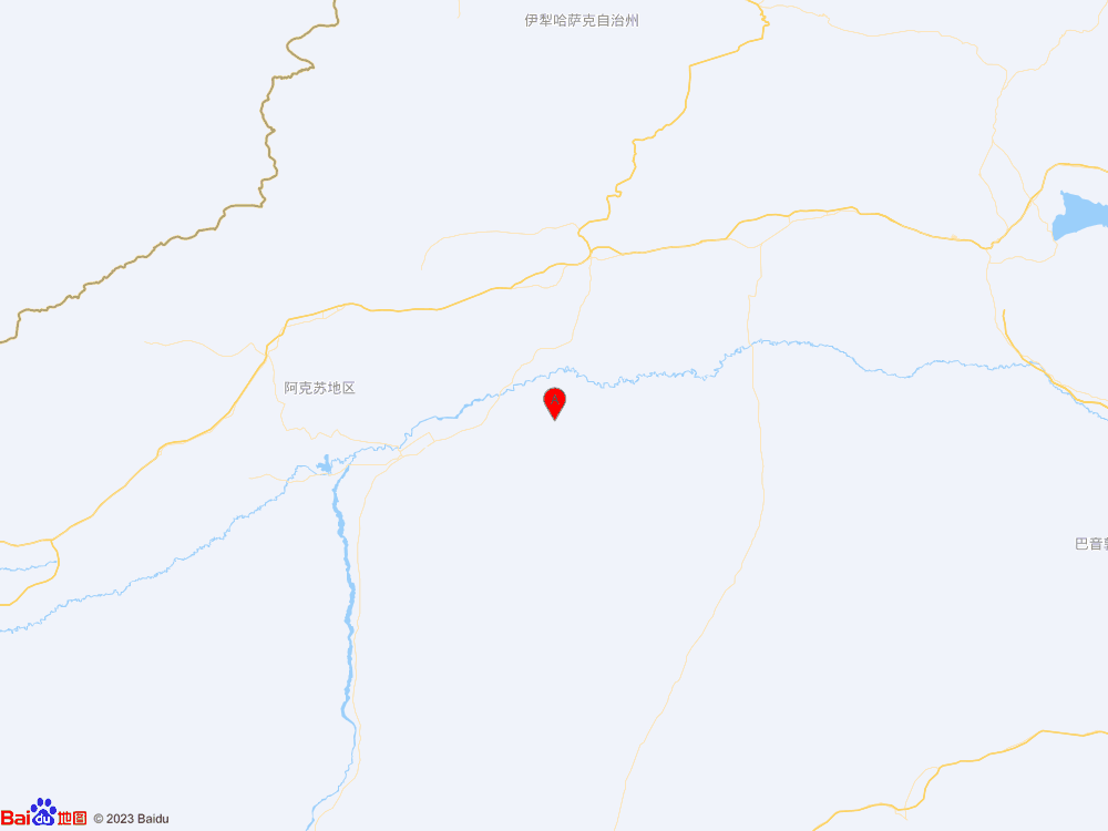 新疆阿克蘇地區(qū)沙雅縣發(fā)生3.0級地震