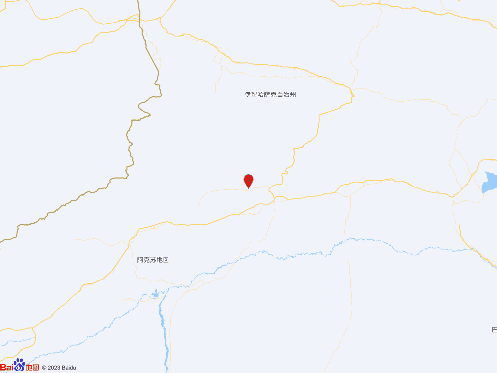 新疆阿克蘇地區(qū)拜城縣發(fā)生3.2級(jí)地震