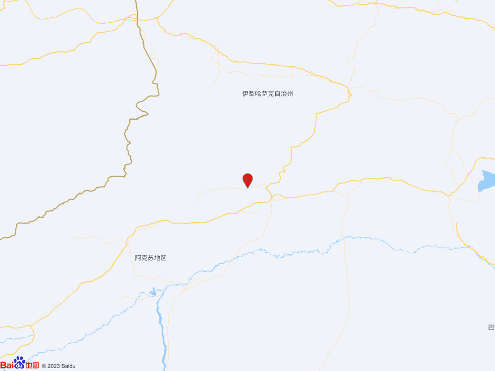 新疆阿克蘇地區(qū)拜城縣發(fā)生3.6級(jí)地震