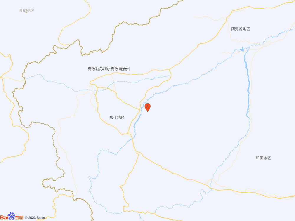新疆喀什地區(qū)麥蓋提縣發(fā)生3.2級(jí)地震