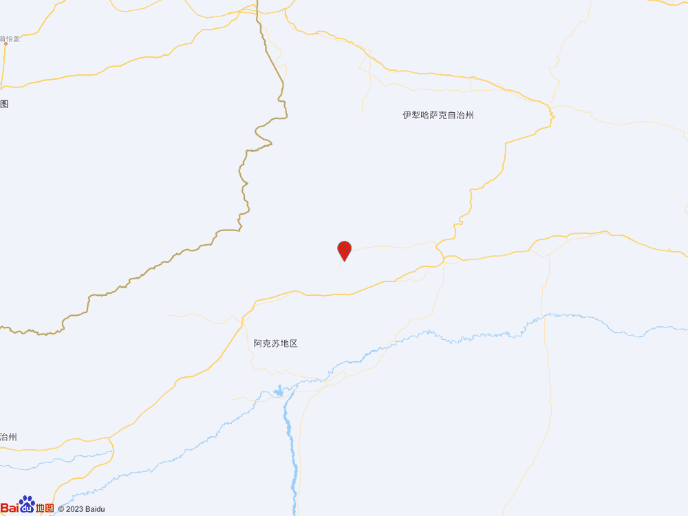 新疆阿克蘇地區(qū)拜城縣發(fā)生4.1級(jí)地震