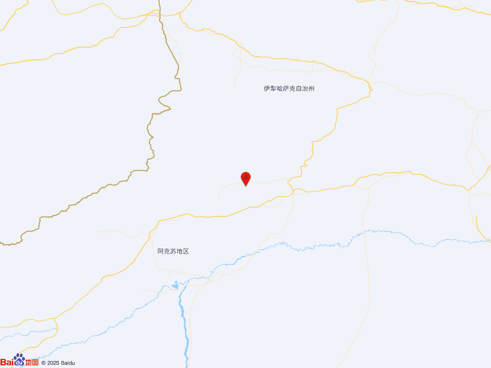 新疆阿克蘇地區(qū)拜城縣發(fā)生3.0級(jí)地震