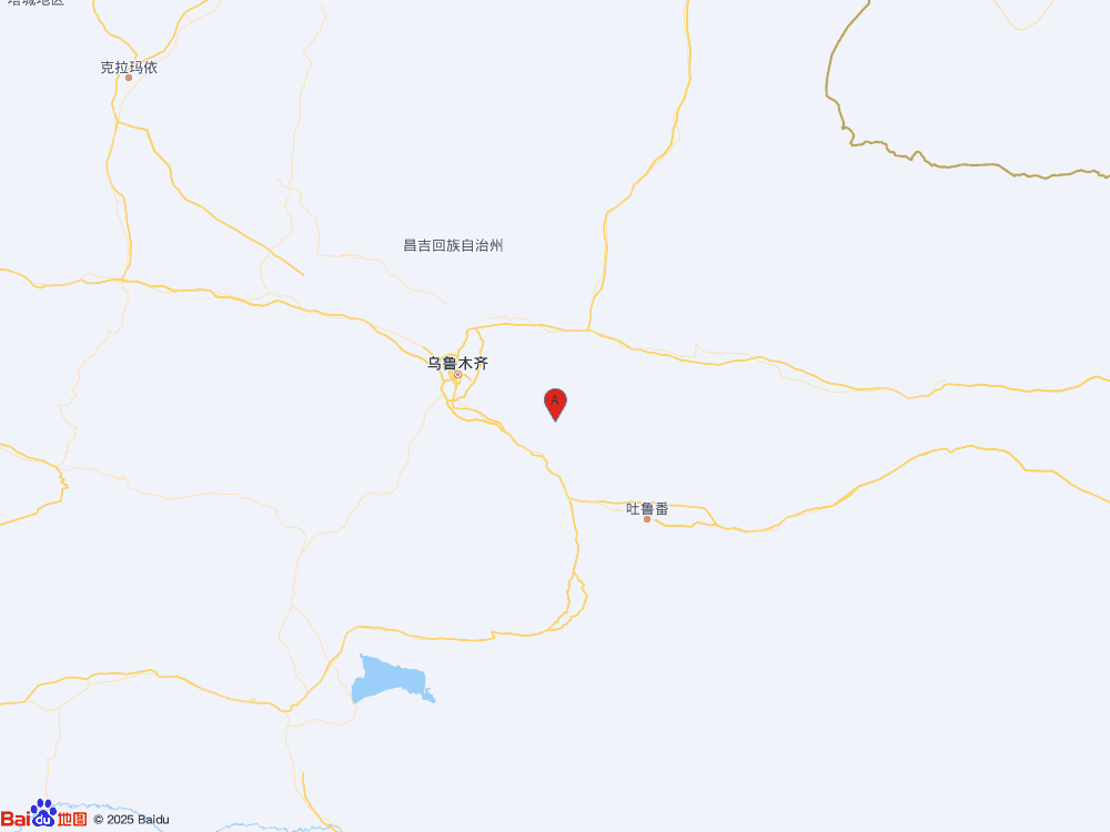 新疆烏魯木齊市達坂城區(qū)發(fā)生3.0級地震