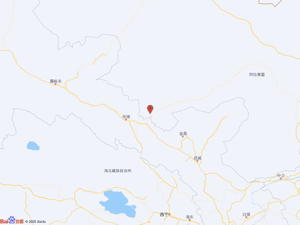 內(nèi)蒙古阿拉善盟阿拉善右旗發(fā)生3.3級地震