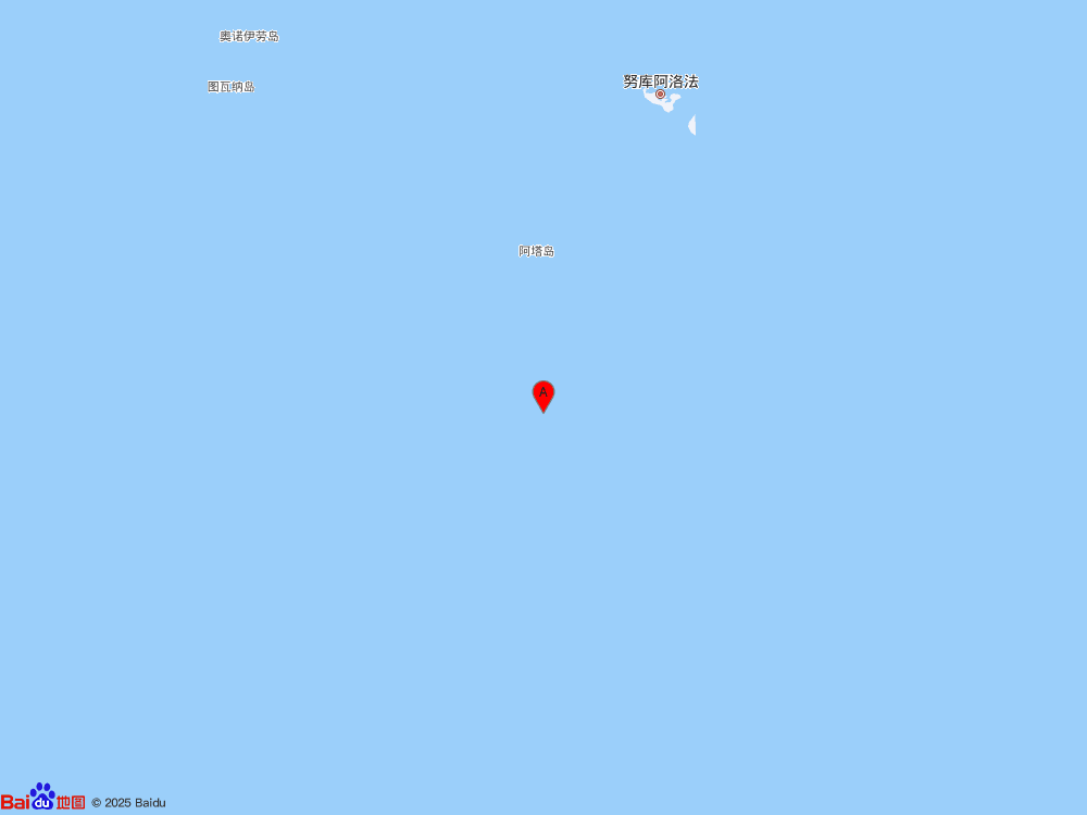 斐濟群島以南發(fā)生5.9級地震