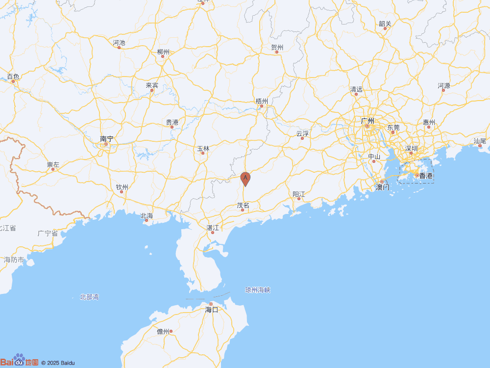 廣東茂名市高州市發(fā)生3.0級地震