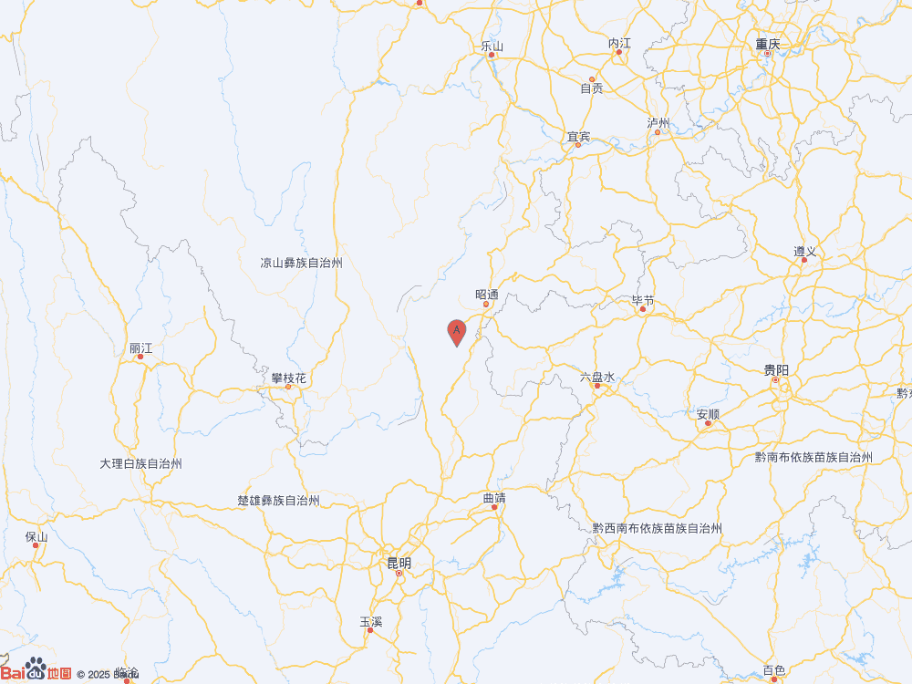 云南曲靖市會澤縣發(fā)生4.4級地震