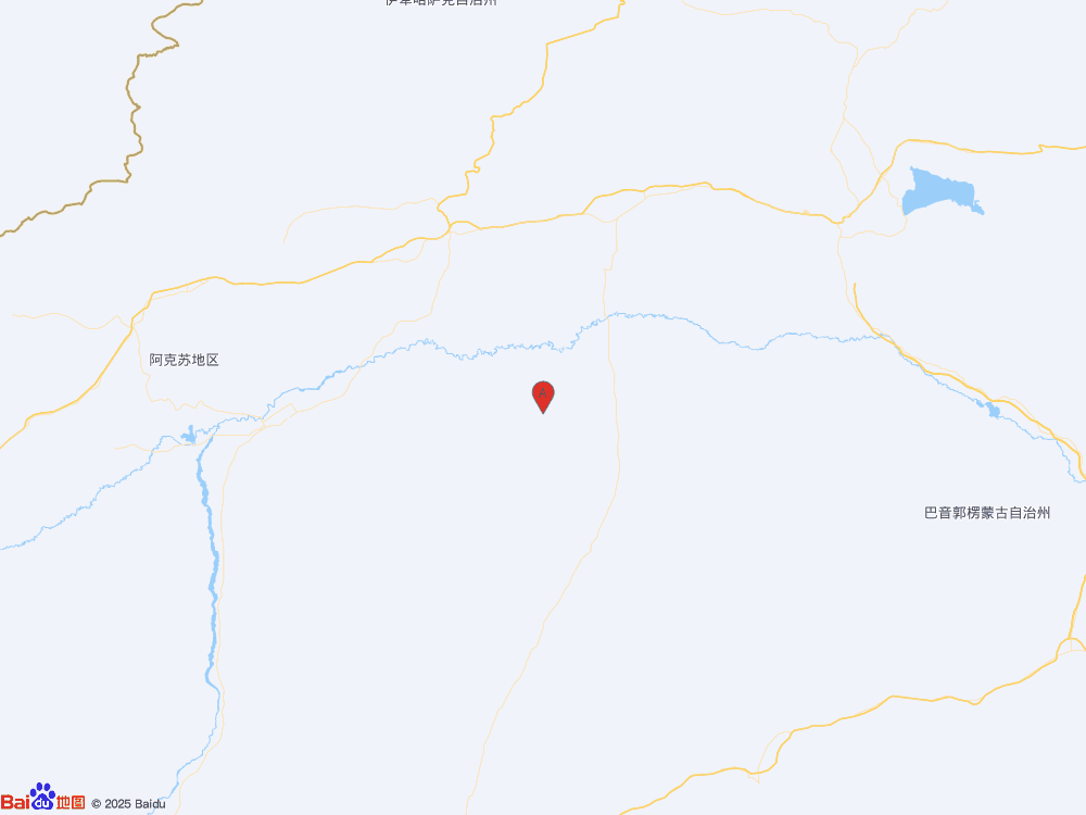 新疆阿克蘇地區(qū)沙雅縣發(fā)生3.9級地震