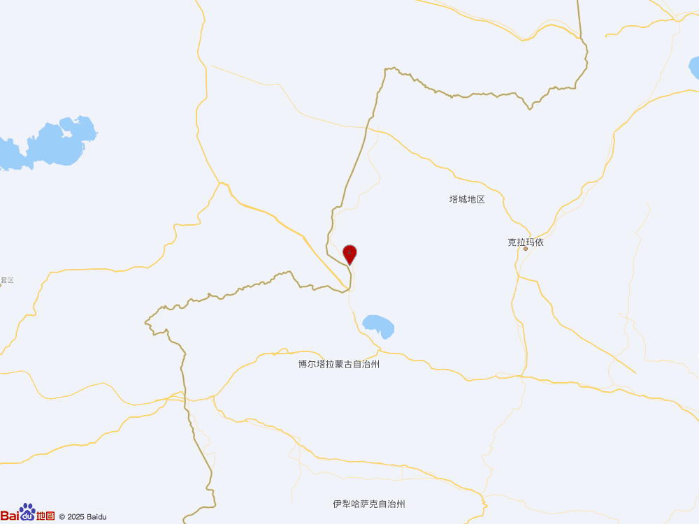 新疆塔城地區(qū)裕民縣發(fā)生3.7級地震