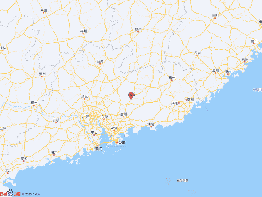 廣東河源市源城區(qū)發(fā)生3.5級(jí)地震