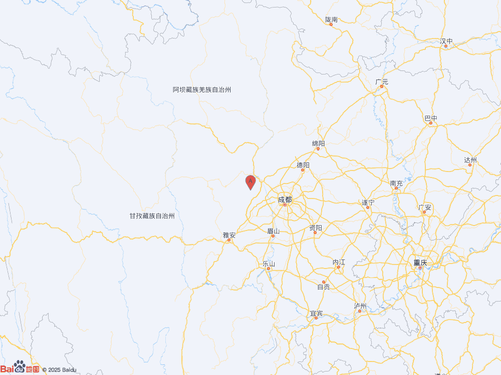 四川成都市崇州市（北緯30.86度，東經(jīng)103.44度）發(fā)生3.9級地震