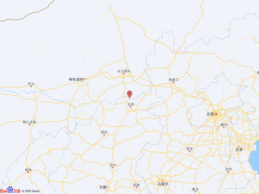 內(nèi)蒙古烏蘭察布市豐鎮(zhèn)市發(fā)生3.4級(jí)地震