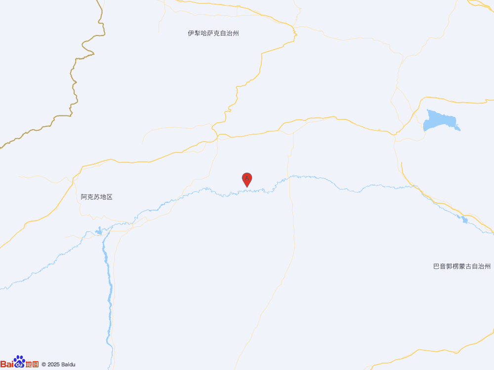 新疆阿克蘇地區(qū)庫(kù)車(chē)市發(fā)生3.2級(jí)地震