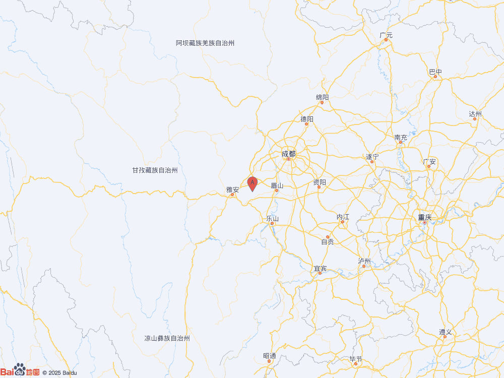 四川成都市蒲江縣發(fā)生3.6級地震