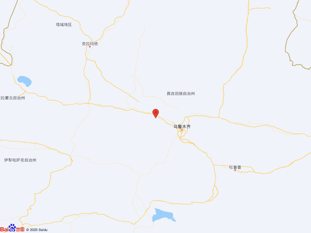 新疆昌吉州呼圖壁縣發(fā)生3.4級地震