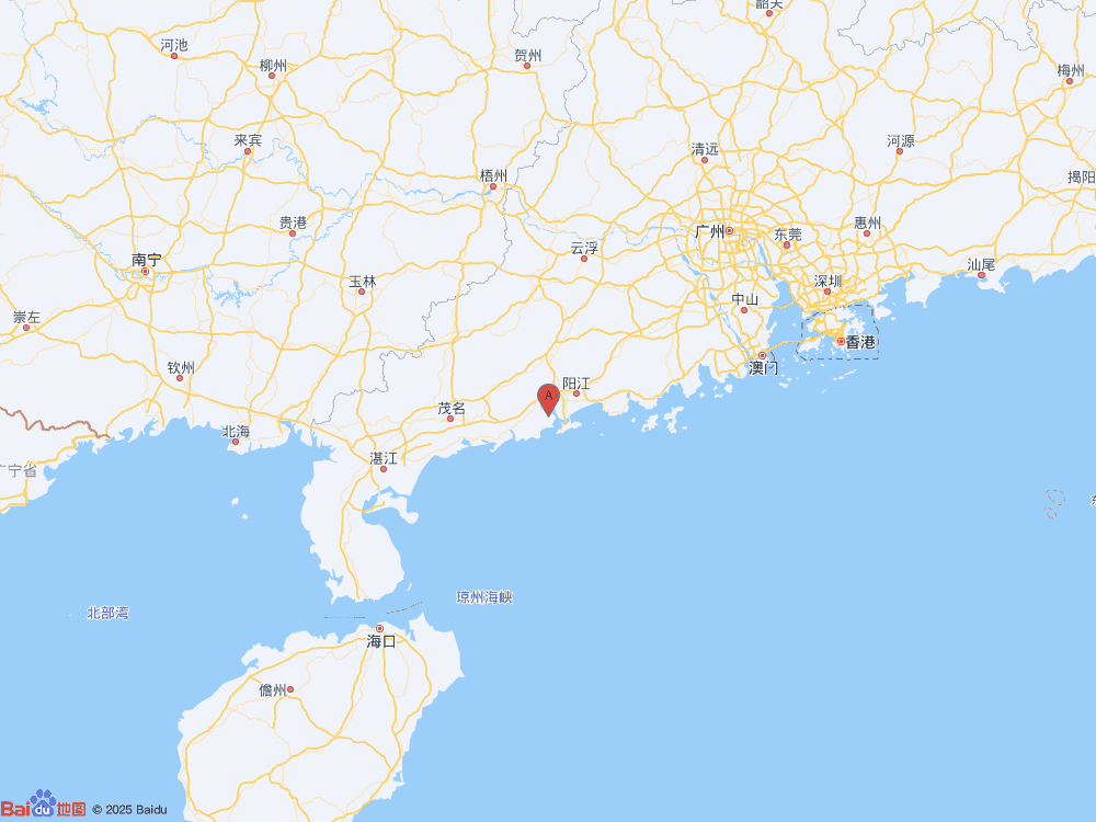 廣東陽江市陽西縣發(fā)生2.6級地震
