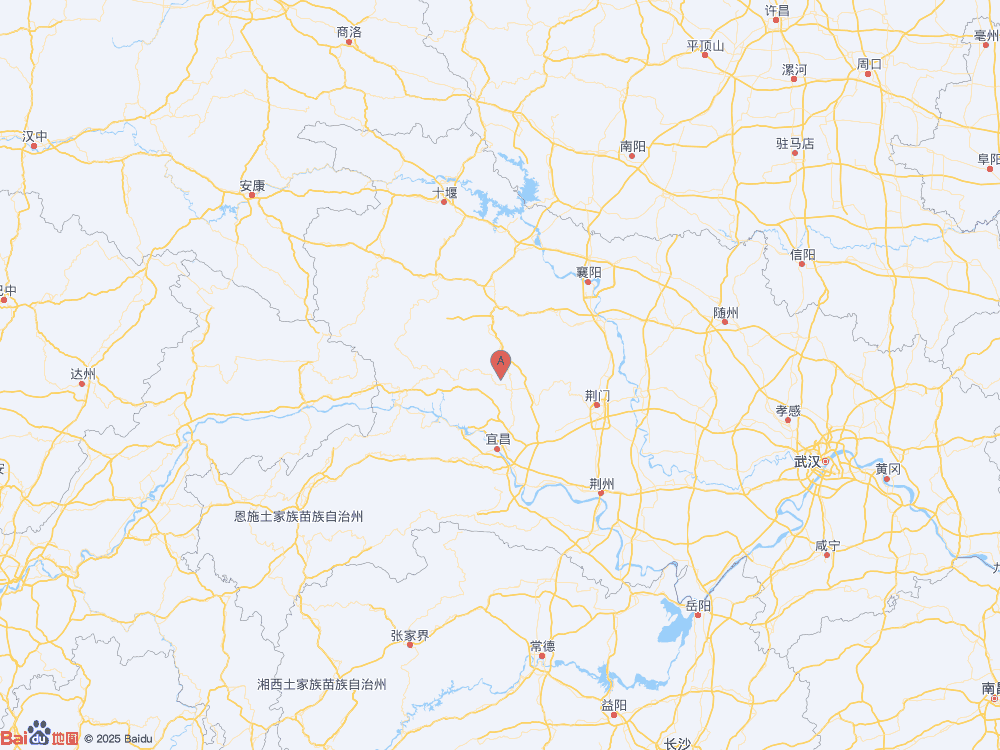 湖北宜昌市遠安縣發(fā)生3.4級地震